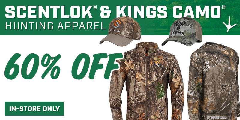 Scentlok and Kings Camo Hats